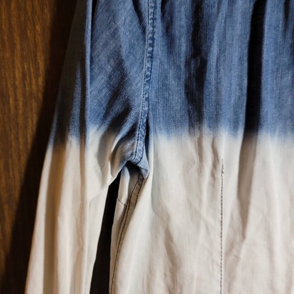 Aeropostale Western Style Ombre Long Sleeve Shirt Size Medium - Picture 8 of 9